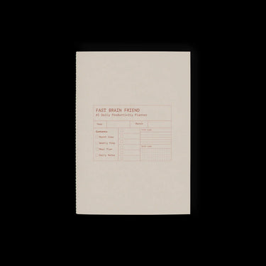 Fast Brain Daily Productivity Planner